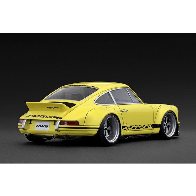 【予約安心出荷】[MDL] 1/18 RWB Backdate Yellow 完成品 ミニカー(IG3876) ignition model(イグニッションモデル)(20260531)