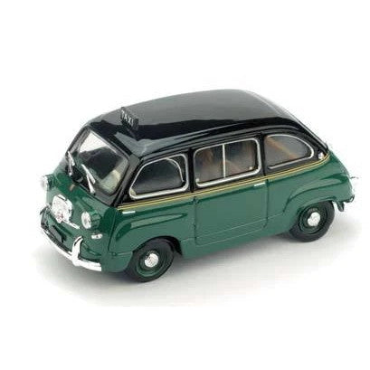 【予約安心出荷】[MDL] (再販) 1/43 フィアット 600 ムルティプラ 1956 トリノタクシー 完成品 ミニカー(R251B) BRUMM(ブルム)(2025年12月)