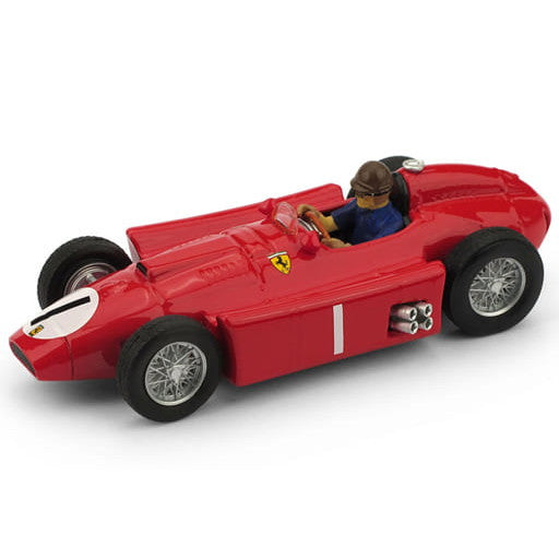 【予約安心出荷】[MDL] (再販) 1/43 フェラーリD50 1956年イギリスGP優勝 #1 J.M.Fangio ドライバーフィギュア付 完成品 ミニカー(R076-CH) BRUMM(ブルム)(2025年12月)