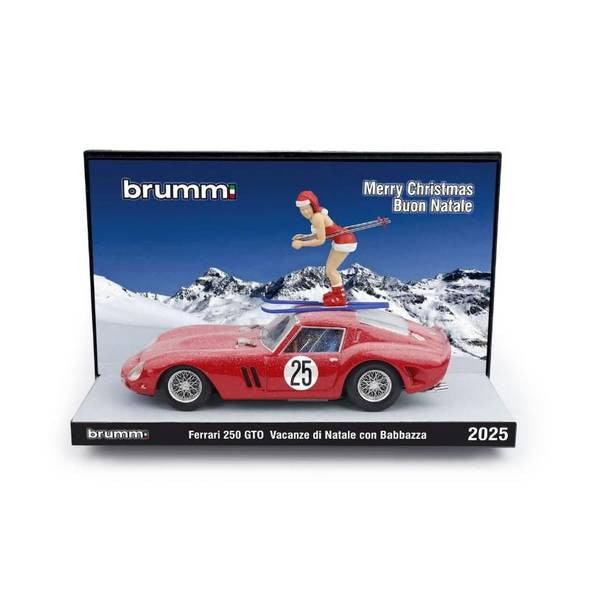 【予約安心出荷】[MDL] 1/43 フェラーリ 250 GTO クリスマス2025 完成品 ミニカー(S2601) BRUMM(ブルム)(2025年12月)