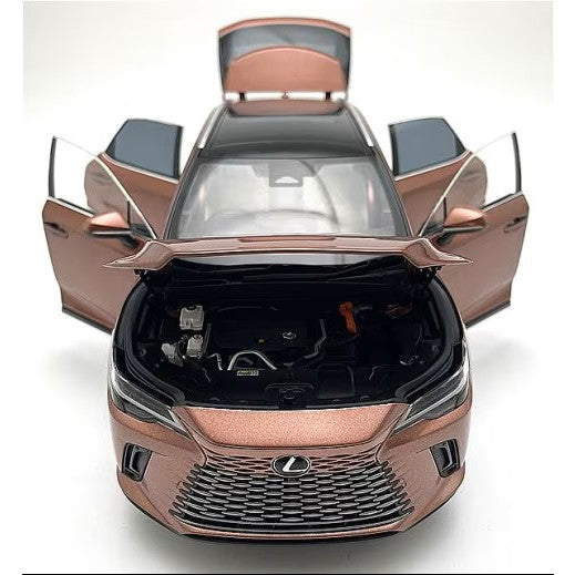 【予約安心出荷】[MDL] 1/18 LEXUS RX 450h+(ソニックカッパー) 完成品 ミニカー(KS08972CP) 京商(2025年12月)