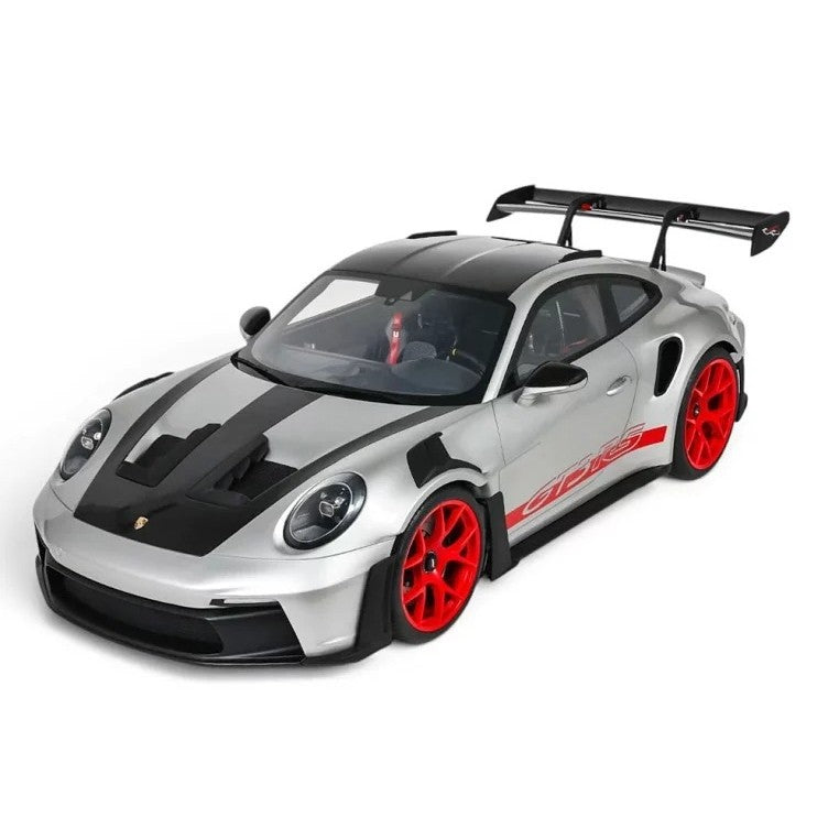 【予約安心出荷】[MDL] 1/8 ポルシェ 911(992.1) GT3 RS 2022(シルバー) 完成品 ミニカー(GTS802001) GTスピリット(20260731)
