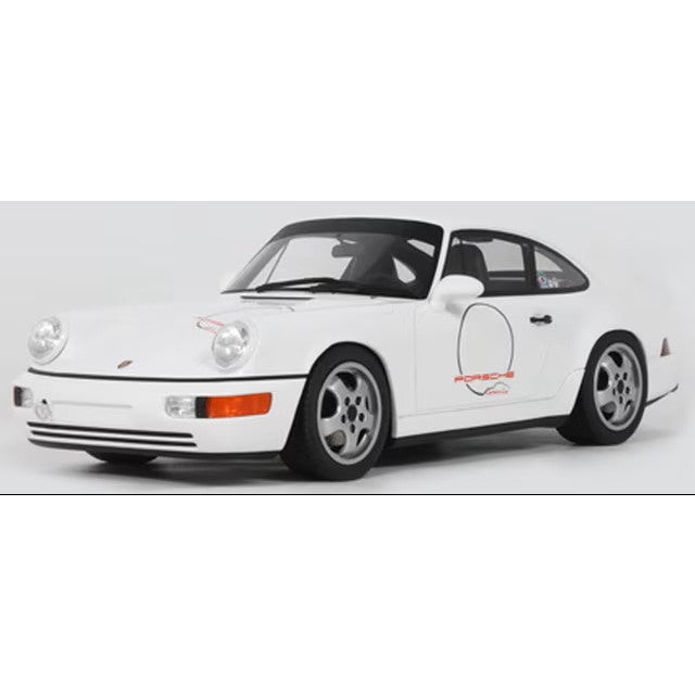 【予約安心出荷】[MDL] 1/18 ポルシェ 911(964) カレラカップ USA エディション 1992(ホワイト) 完成品 ミニカー(GTS995) GTスピリット(2026年7月)