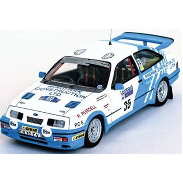 【予約安心出荷】[MDL] 1/43 フォード シエラ RS コスワース 1988年 RACラリー 24位 #35 Austin MacHale/James O`Brien 完成品 ミニカー(RRuk109) Trofeu(トロフュー)(2026年1月)