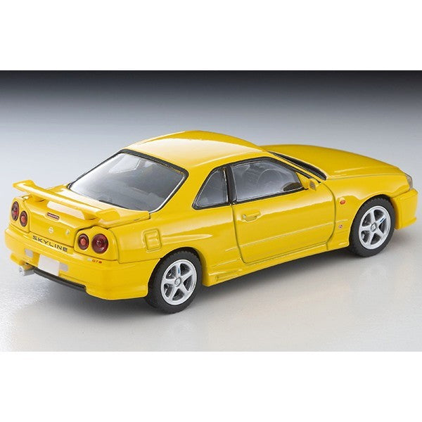 【新品】【お取り寄せ】[MDL] トミカリミテッドヴィンテージ NEO LV-N365a 1/64 日産 スカイライン 2ドア スポーツクーペ 25GT TURBO オプションパーツ付(黄) 98年式 完成品 ミニカー(339052) TOMYTEC(トミーテック)(20260523)
