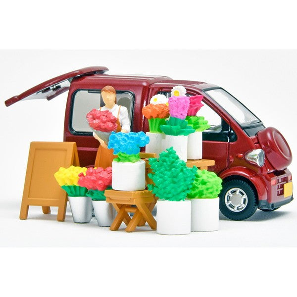 【予約安心出荷】[MDL] トミカリミテッドヴィンテージ NEO ジオコレ64 #カースナップ17b 1/64 花屋2(ダイハツ ミゼットII カーゴ 付属) 完成品 ミニカー(339663) TOMYTEC(トミーテック)(2026年5月)