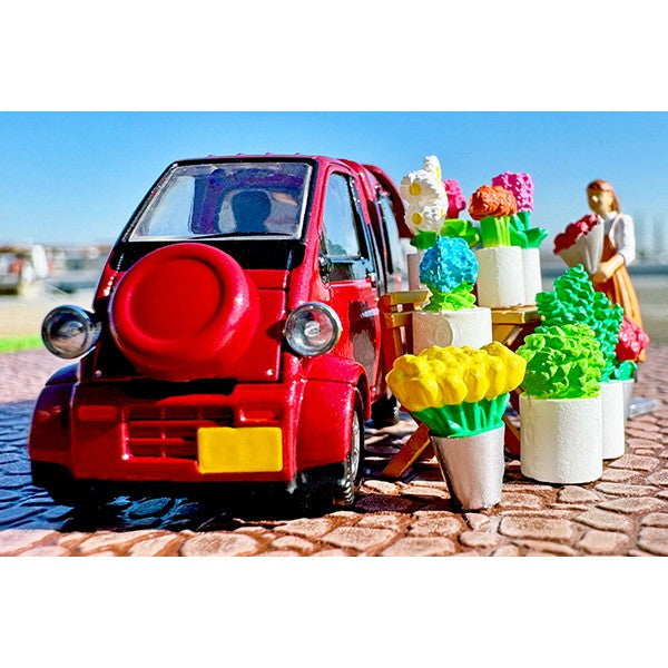 【予約安心出荷】[MDL] トミカリミテッドヴィンテージ NEO ジオコレ64 #カースナップ17b 1/64 花屋2(ダイハツ ミゼットII カーゴ 付属) 完成品 ミニカー(339663) TOMYTEC(トミーテック)(2026年5月)