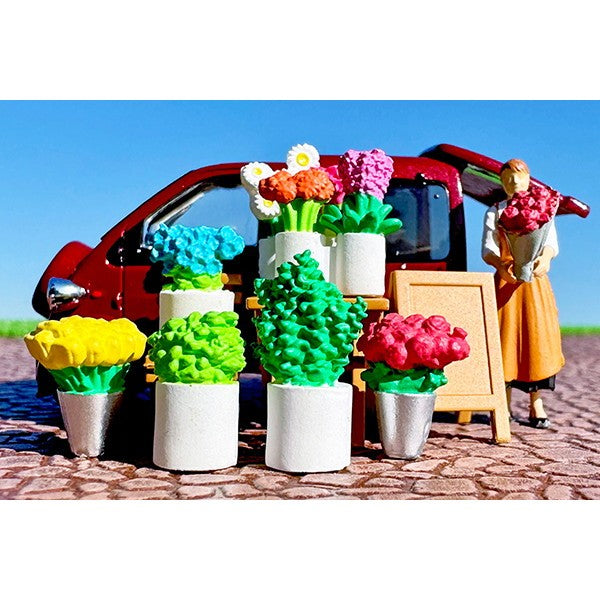 【予約安心出荷】[MDL] トミカリミテッドヴィンテージ NEO ジオコレ64 #カースナップ17b 1/64 花屋2(ダイハツ ミゼットII カーゴ 付属) 完成品 ミニカー(339663) TOMYTEC(トミーテック)(2026年5月)