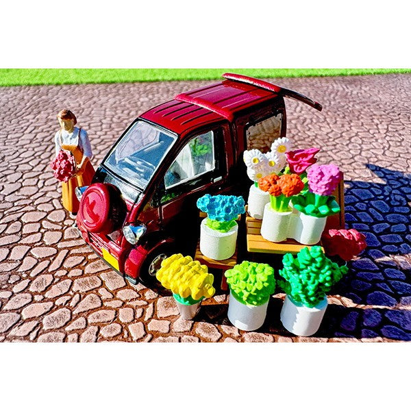 【予約安心出荷】[MDL] トミカリミテッドヴィンテージ NEO ジオコレ64 #カースナップ17b 1/64 花屋2(ダイハツ ミゼットII カーゴ 付属) 完成品 ミニカー(339663) TOMYTEC(トミーテック)(2026年5月)