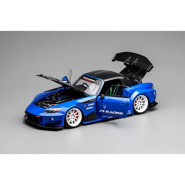 【予約安心出荷】[MDL] 1/18 Honda S2000 J`s Racing Apex Blue Pearl 完成品 ミニカー(M85117) MOTORHELIX(モーターへリックス)(2026年5月)