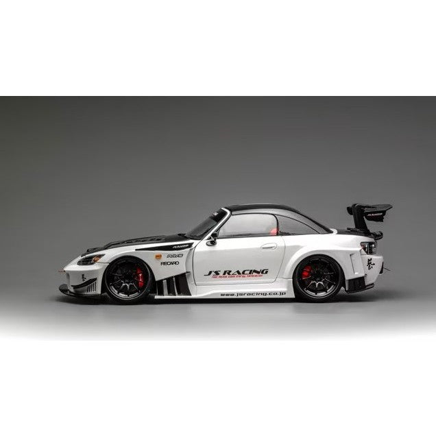【予約安心出荷】[MDL] 1/18 Honda S2000 J`s Racing Grand Prix White 完成品 ミニカー(M85118) MOTORHELIX(モーターへリックス)(2026年5月)