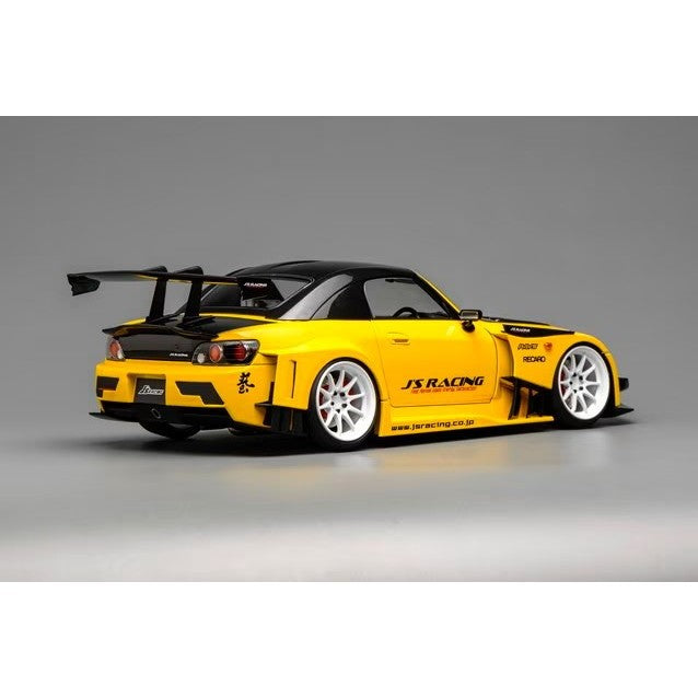 【予約安心出荷】[MDL] 1/18 Honda S2000 J`s Racing New Indy Yellow Pearl 完成品 ミニカー(M85120) MOTORHELIX(モーターへリックス)(2026年5月)