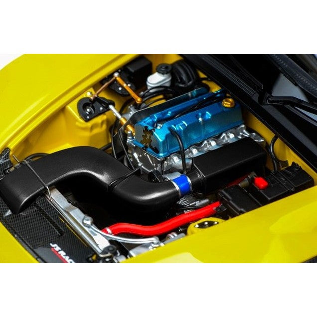 【予約安心出荷】[MDL] 1/18 Honda S2000 J`s Racing New Indy Yellow Pearl 完成品 ミニカー(M85120) MOTORHELIX(モーターへリックス)(2026年5月)