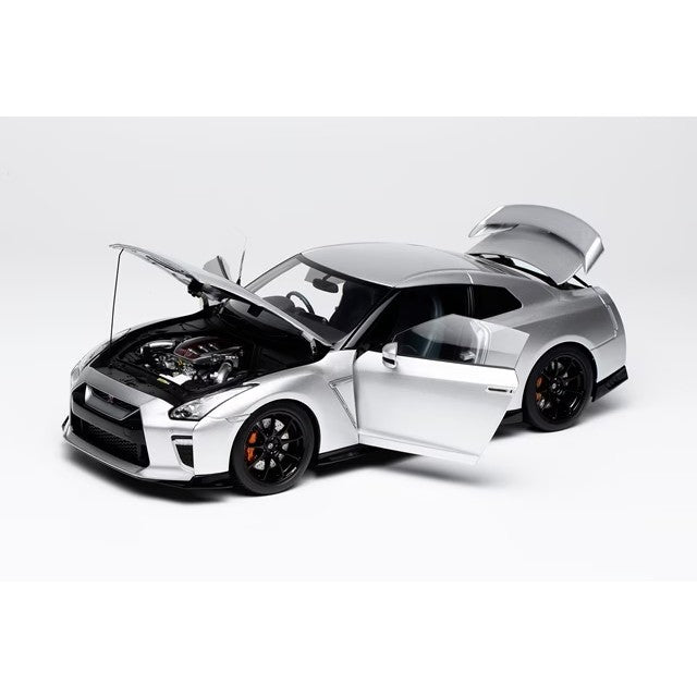 【予約安心出荷】[MDL] 1/18 Nissan GT-R(R35) Track Edition Engineered By NISMO 2020 Ultimate Metal Silver 完成品 ミニカー(M83505) MOTORHELIX(モーターヘリックス)(2026年1月)