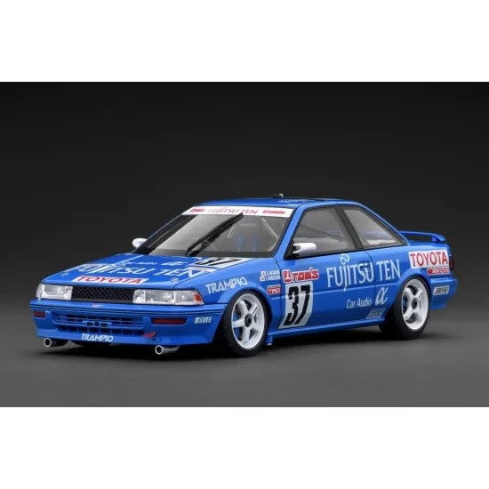 【予約安心出荷】[MDL] 1/18 FUJITSU TEN TOM'S COROLLA(富士通テン トムス カローラ)(#37) 1991 JTC 完成品 ミニカー(IG3863) ignition model(イグニッションモデル)(2026年8月)