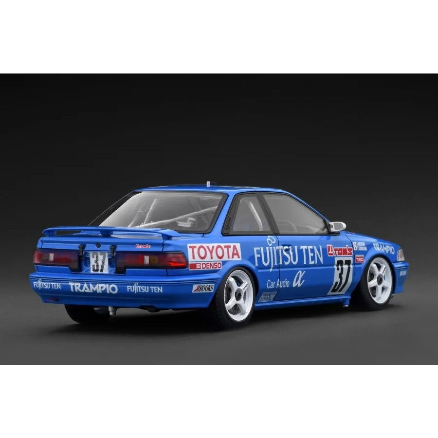 【予約安心出荷】[MDL] 1/18 FUJITSU TEN TOM'S COROLLA(富士通テン トムス カローラ)(#37) 1991 JTC 完成品 ミニカー(IG3863) ignition model(イグニッションモデル)(2026年8月)