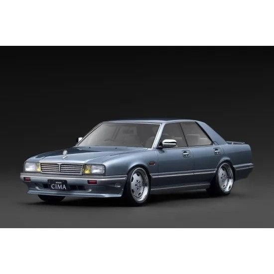 【予約安心出荷】[MDL] 1/18 NISSAN GLORIA CIMA(グロリア シーマ)(Y31) Light Blue(ライトブルー) 完成品 ミニカー(IG3902) ignition model(イグニッションモデル)(2026年7月)