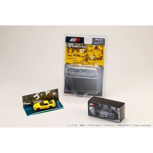 【新品】【お取り寄せ】[MDL] 1/64 MAZDA(マツダ) RX-7(FD3S) Project D/頭文字D(イニシャルD) 高橋啓介 VS 秋山渉(たかはしけいすけVSあきやまわたる) 完成品 ミニカー(HJDMD002B) ホビージャパン(20260510)