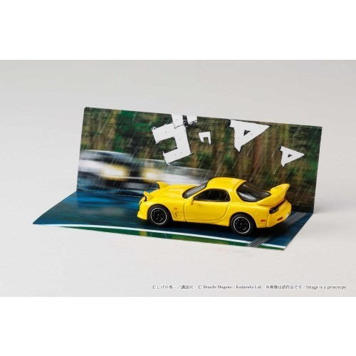 【新品】【お取り寄せ】[MDL] 1/64 MAZDA(マツダ) RX-7(FD3S) Project D/頭文字D(イニシャルD) 高橋啓介 VS 秋山渉(たかはしけいすけVSあきやまわたる) 完成品 ミニカー(HJDMD002B) ホビージャパン(20260510)