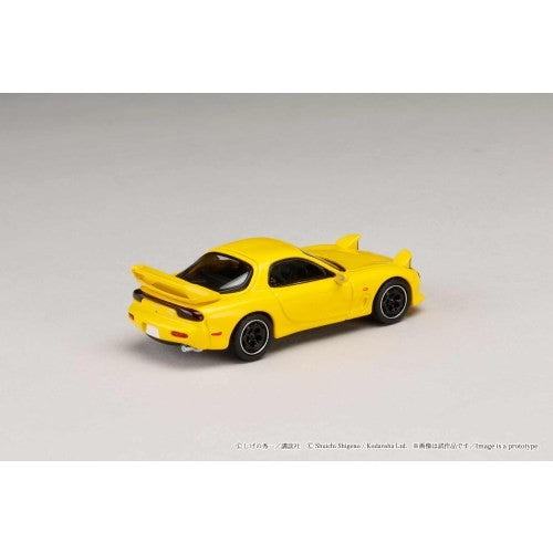 【新品即納】[MDL] 1/64 MAZDA(マツダ) RX-7(FD3S) Project D/頭文字D(イニシャルD) 高橋啓介 VS 秋山渉(たかはしけいすけVSあきやまわたる) 完成品 ミニカー(HJDMD002B) ホビージャパン(20260510)