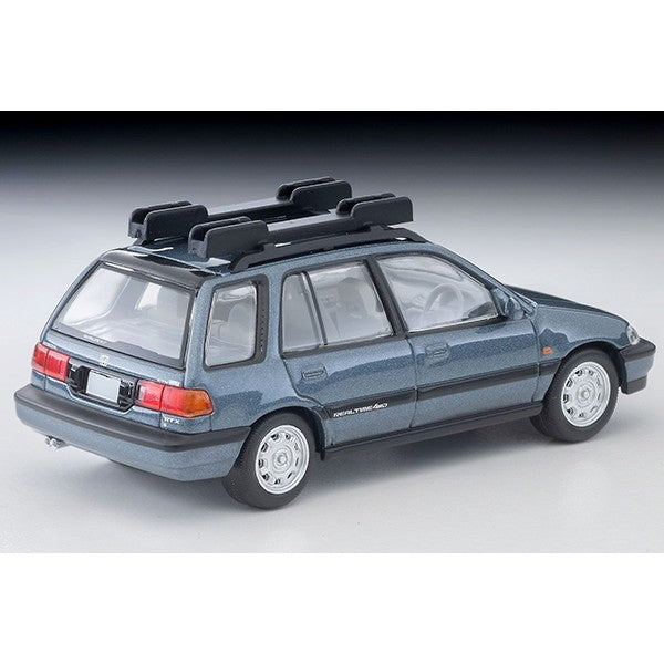 【新品】【お取り寄せ】[MDL] トミカリミテッドヴィンテージ NEO LV-N297c 1/64 ホンダ シビックシャトル RT X(青)90年式 フィギュア、マウンテンバイク付 完成品 ミニカー(339045) TOMYTEC(トミーテック)(20260613)