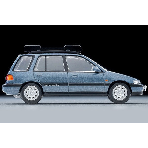 【新品】【お取り寄せ】[MDL] トミカリミテッドヴィンテージ NEO LV-N297c 1/64 ホンダ シビックシャトル RT X(青)90年式 フィギュア、マウンテンバイク付 完成品 ミニカー(339045) TOMYTEC(トミーテック)(20260613)