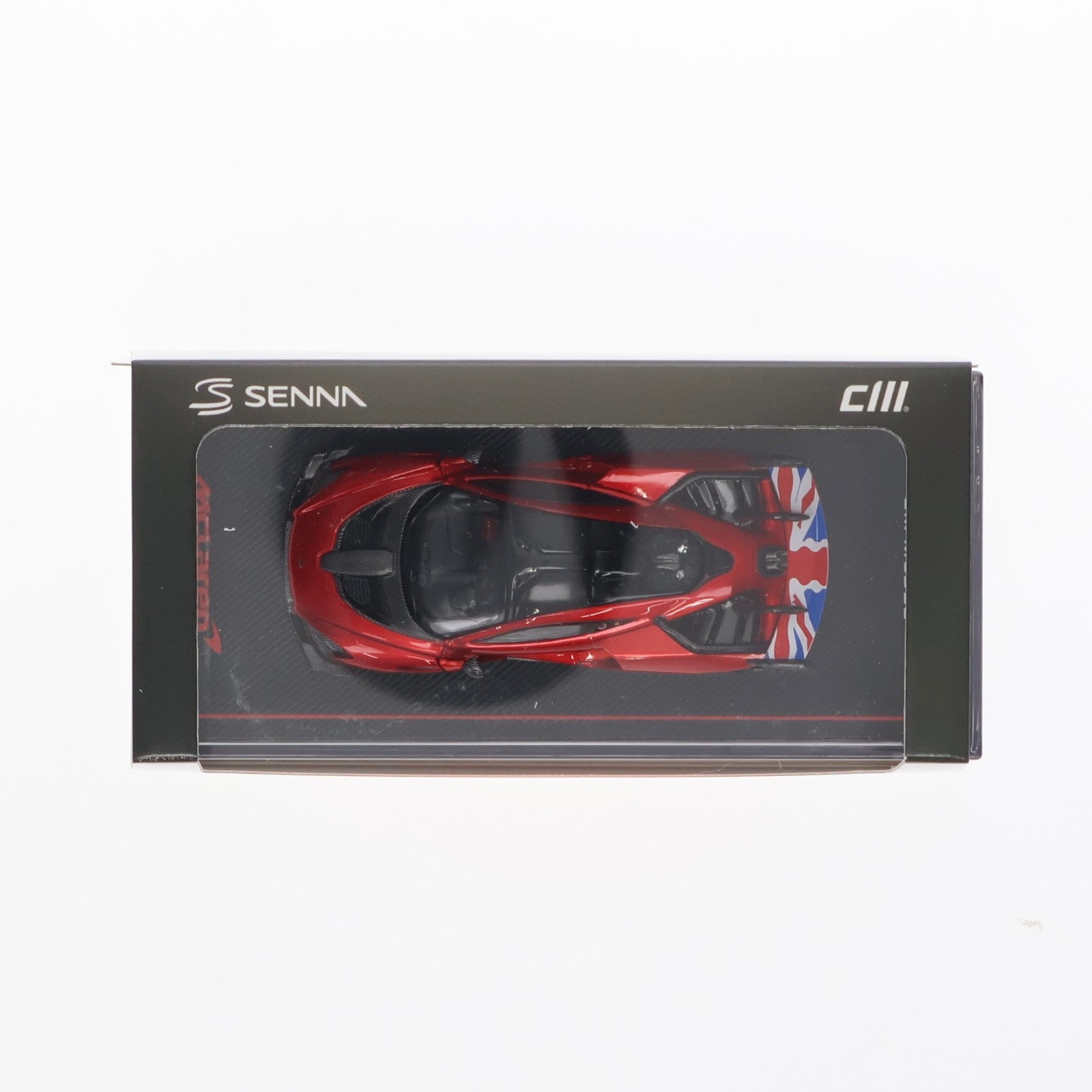 【中古即納】[MDL] 1/64 Mclaren Senna(マクラーレン セナ) GTR(メタリックレッド) 完成品 ミニカー(CM64-SennaGTR-09) CM MODEL(20250928)