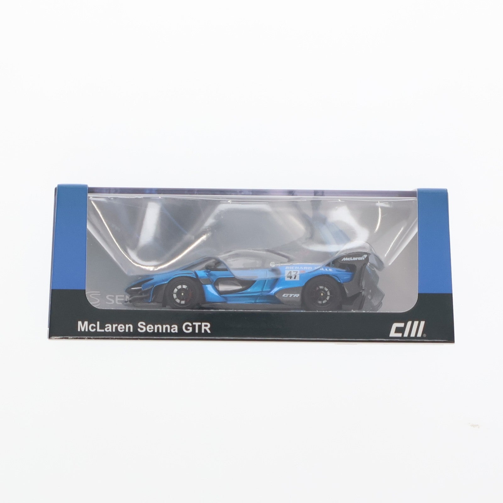 【中古即納】[MDL] 1/64 Mclaren Senna(マクラーレン セナ) GTR #47 完成品 ミニカー(SENNAGTR-07) CM MODEL(20250928)