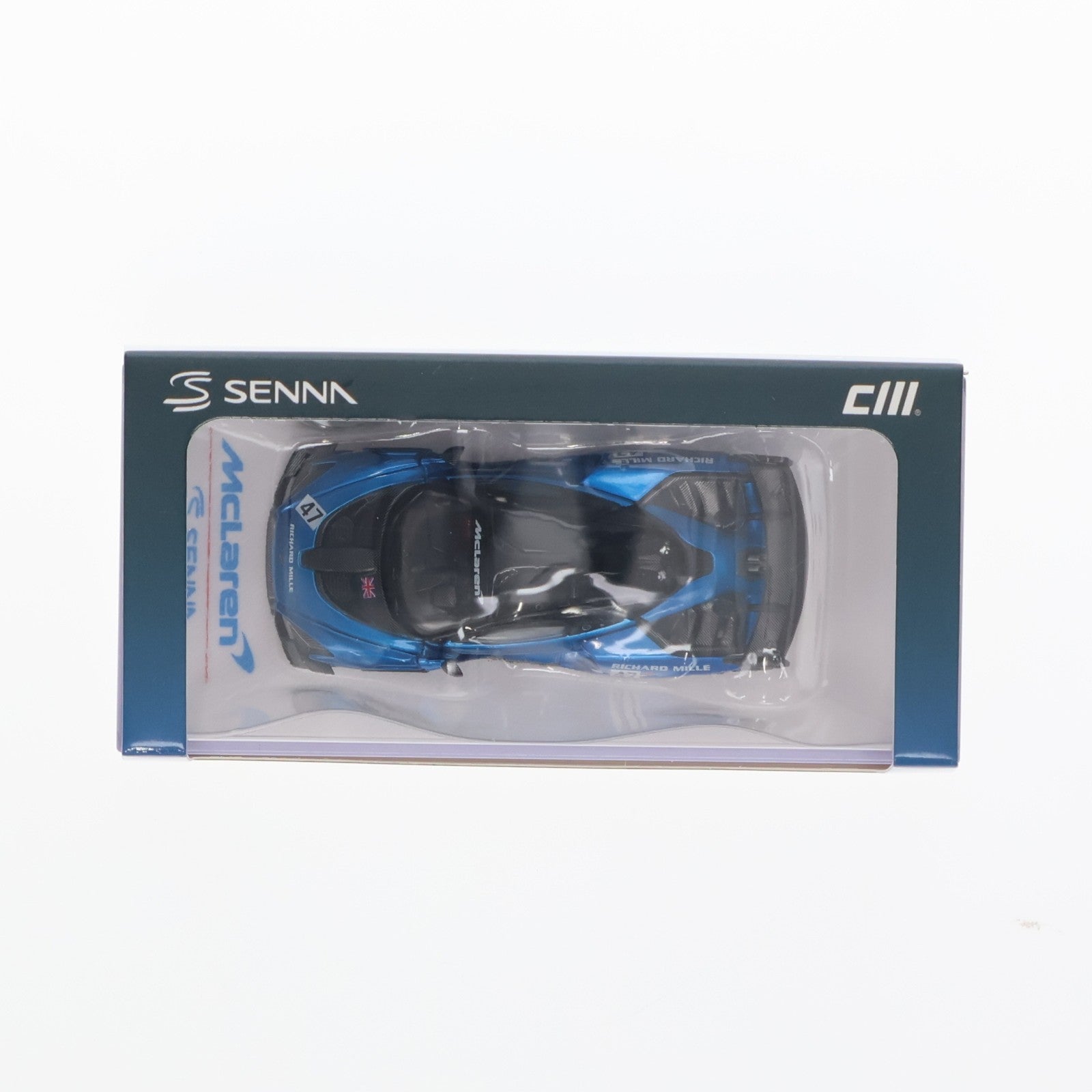 【中古即納】[MDL] 1/64 Mclaren Senna(マクラーレン セナ) GTR #47 完成品 ミニカー(SENNAGTR-07) CM MODEL(20250928)