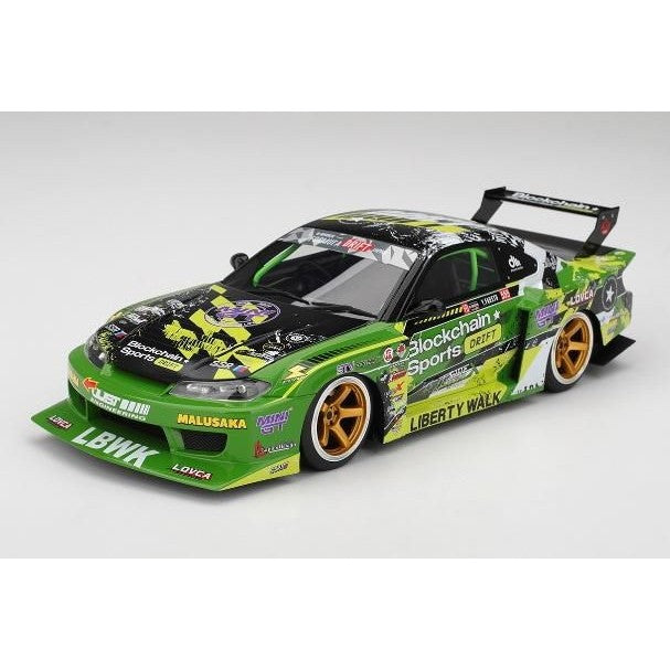 【予約安心出荷】[MDL] TOP SPEEDシリーズ 1/18 Nissan シルビア(S15) LB-Super Silhouette #555 V2 2024 Formula Drift Japan 完成品 ミニカー(TS0694) TSM(トゥルースケールミニチュアズ)(2026年5月)