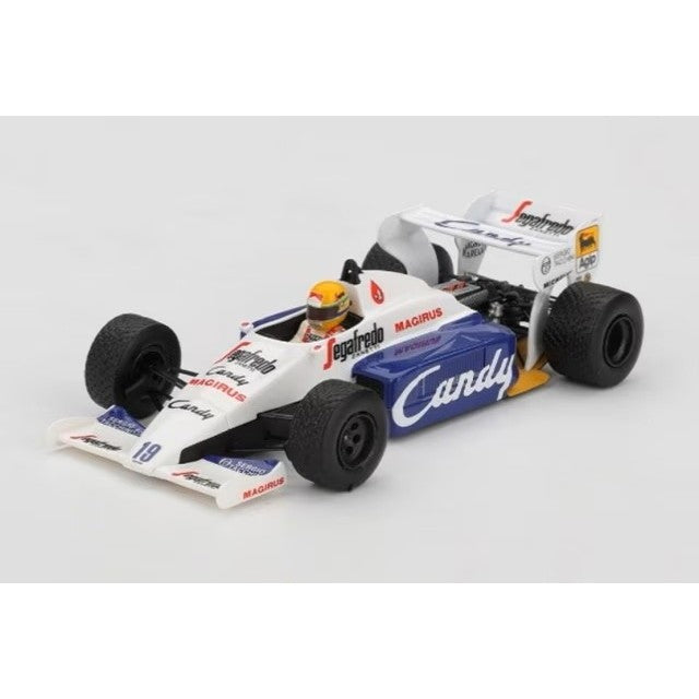 【予約安心出荷】[MDL] 1/43 トールマン TG184 モナコグランプリ 1984 2位入賞車 #19 アイルトン・セナ 完成品 ミニカー(TSM430909) TSM(トゥルースケールミニチュアズ)(2026年5月)