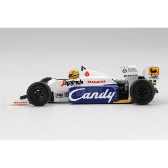 【予約安心出荷】[MDL] 1/43 トールマン TG184 モナコグランプリ 1984 2位入賞車 #19 アイルトン・セナ 完成品 ミニカー(TSM430909) TSM(トゥルースケールミニチュアズ)(2026年5月)