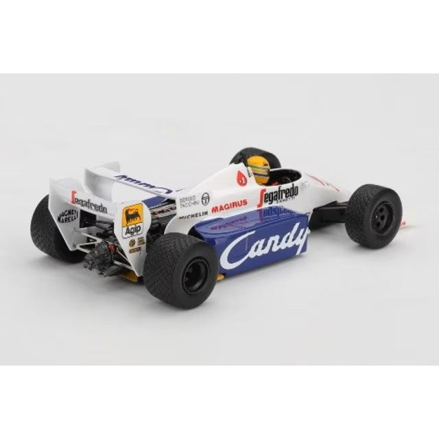 【予約安心出荷】[MDL] 1/43 トールマン TG184 モナコグランプリ 1984 2位入賞車 #19 アイルトン・セナ 完成品 ミニカー(TSM430909) TSM(トゥルースケールミニチュアズ)(2026年5月)