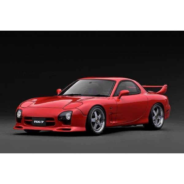 【新品】【お取り寄せ】[MDL] 1/18 Mazda RX-7 Mazda Speed A-spec(FD3S) Red 完成品 ミニカー(IG3945) ignition model(イグニッションモデル)(20260718)