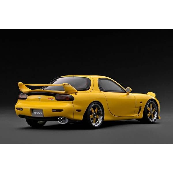 【予約安心出荷】[MDL] 1/18 Mazda RX-7 Mazda Speed A-spec(FD3S) Yellow 完成品 ミニカー(IG3946) ignition model(イグニッションモデル)(2026年9月)