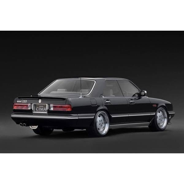 【新品】【お取り寄せ】[MDL] 1/18 NISSAN CEDRIC(ニッサン セドリック) CIMA(Y31) Black 完成品 ミニカー(IG3904) ignition model(イグニッションモデル)(20260527)