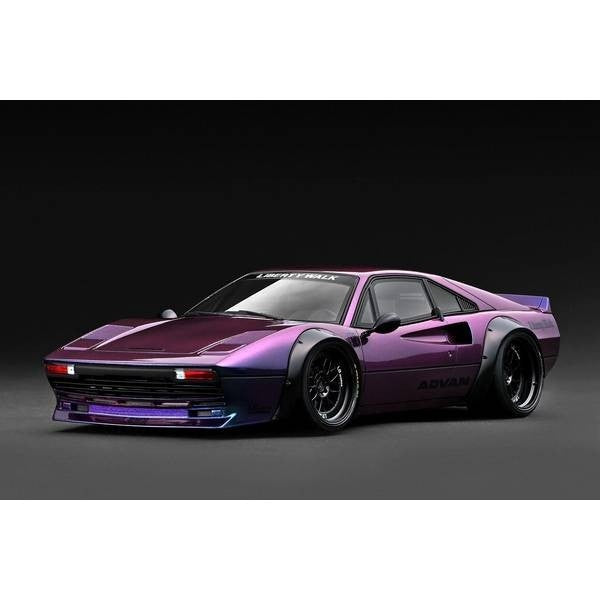 【新品】【お取り寄せ】[MDL] 1/18 LB-WORKS 308 Purple Metallic 完成品 ミニカー(IG3748) ignition model(イグニッションモデル)(20260620)