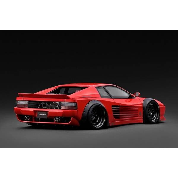 【予約安心出荷】[MDL] 1/18 LB-WORKS 512 Red 完成品 ミニカー(IG3791) ignition model(イグニッションモデル)(2026年8月)