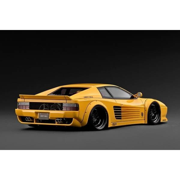 【新品】【お取り寄せ】[MDL] 1/18 LB-WORKS 512 Yellow 完成品 ミニカー(IG3794) ignition model(イグニッションモデル)(20260822)