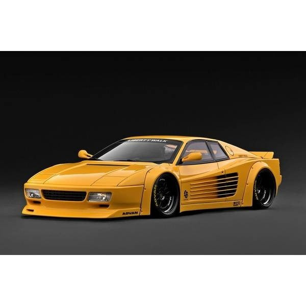 【新品】【お取り寄せ】[MDL] 1/18 LB-WORKS 512 Yellow 完成品 ミニカー(IG3794) ignition model(イグニッションモデル)(20260822)