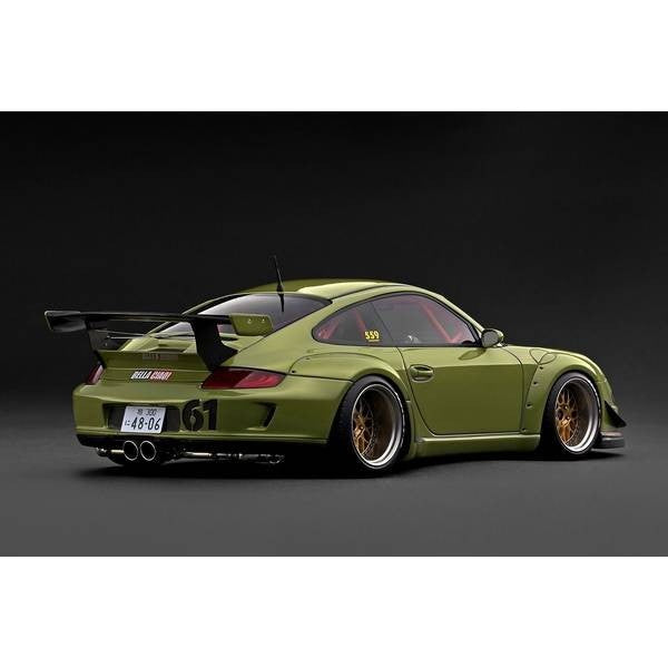 【予約安心出荷】[MDL] 1/18 RWB 997 Green 完成品 ミニカー(IG3960) ignition model(イグニッションモデル)(2026年9月)