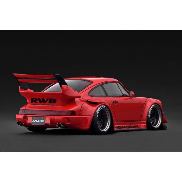 【予約安心出荷】[MDL] 1/18 RWB 964 Red 完成品 ミニカー(IG3971) ignition model(イグニッションモデル)(2026年8月)