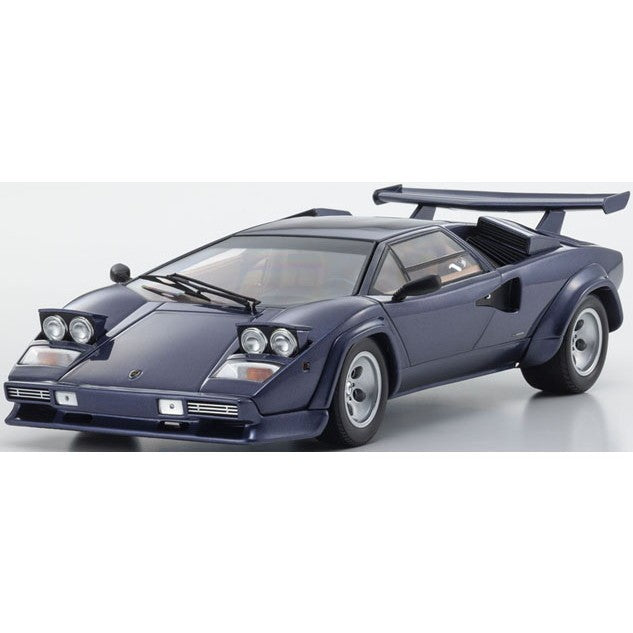 【予約安心出荷】[MDL] 1/18 ランボルギーニ カウンタック LP5000 クワトロバルボーレ ダークブルー 完成品 ミニカー(KS08320DBL) 京商(2026年7月)