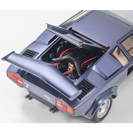 【予約安心出荷】[MDL] 1/18 ランボルギーニ カウンタック LP5000 クワトロバルボーレ ダークブルー 完成品 ミニカー(KS08320DBL) 京商(2026年7月)