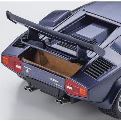 【予約安心出荷】[MDL] 1/18 ランボルギーニ カウンタック LP5000 クワトロバルボーレ ダークブルー 完成品 ミニカー(KS08320DBL) 京商(2026年7月)