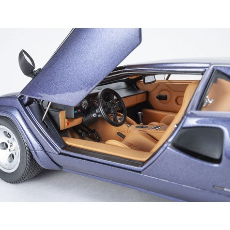 【予約安心出荷】[MDL] 1/18 ランボルギーニ カウンタック LP5000 クワトロバルボーレ ダークブルー 完成品 ミニカー(KS08320DBL) 京商(2026年7月)