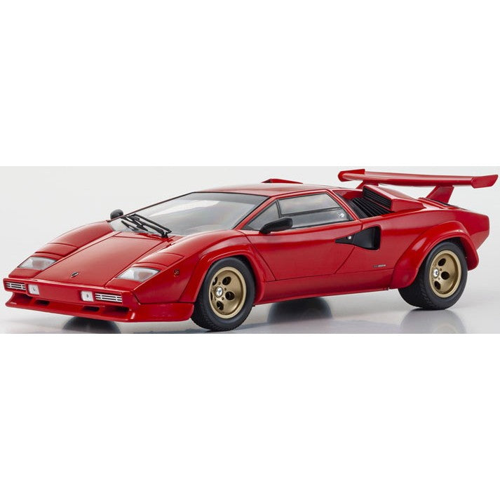 【予約安心出荷】[MDL] 1/18 ランボルギーニ カウンタック LP5000 クワトロバルボーレ レッド/ゴールドホイール 完成品 ミニカー(KS08320RBKG) 京商(2026年7月)