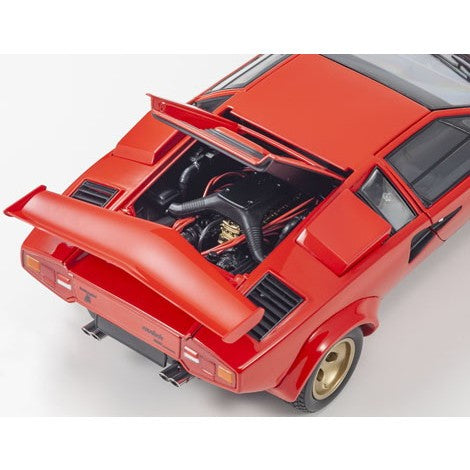 【予約安心出荷】[MDL] 1/18 ランボルギーニ カウンタック LP5000 クワトロバルボーレ レッド/ゴールドホイール 完成品 ミニカー(KS08320RBKG) 京商(2026年7月)