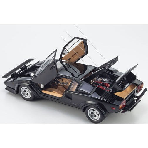 【予約安心出荷】[MDL] 1/18 ランボルギーニ カウンタック LP400S キャノンボール 完成品 ミニカー(KS08320BKCR) 京商(2026年7月)