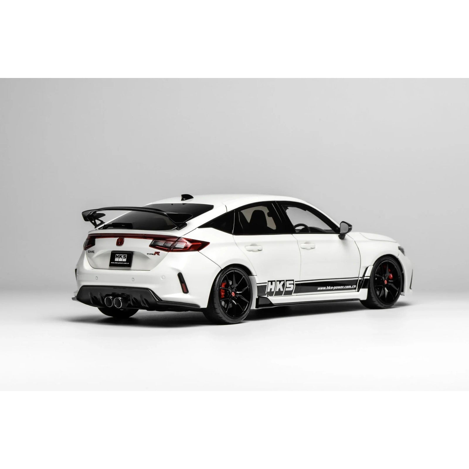 【新品即納】[MDL] 1/18 Honda Civic(シビック) TYPE R (FL5) HKS Livery(チャンピオンシップホワイト) 完成品 ミニカー(M85317) MOTORHELIX(モーターヘリックス)(20260226)